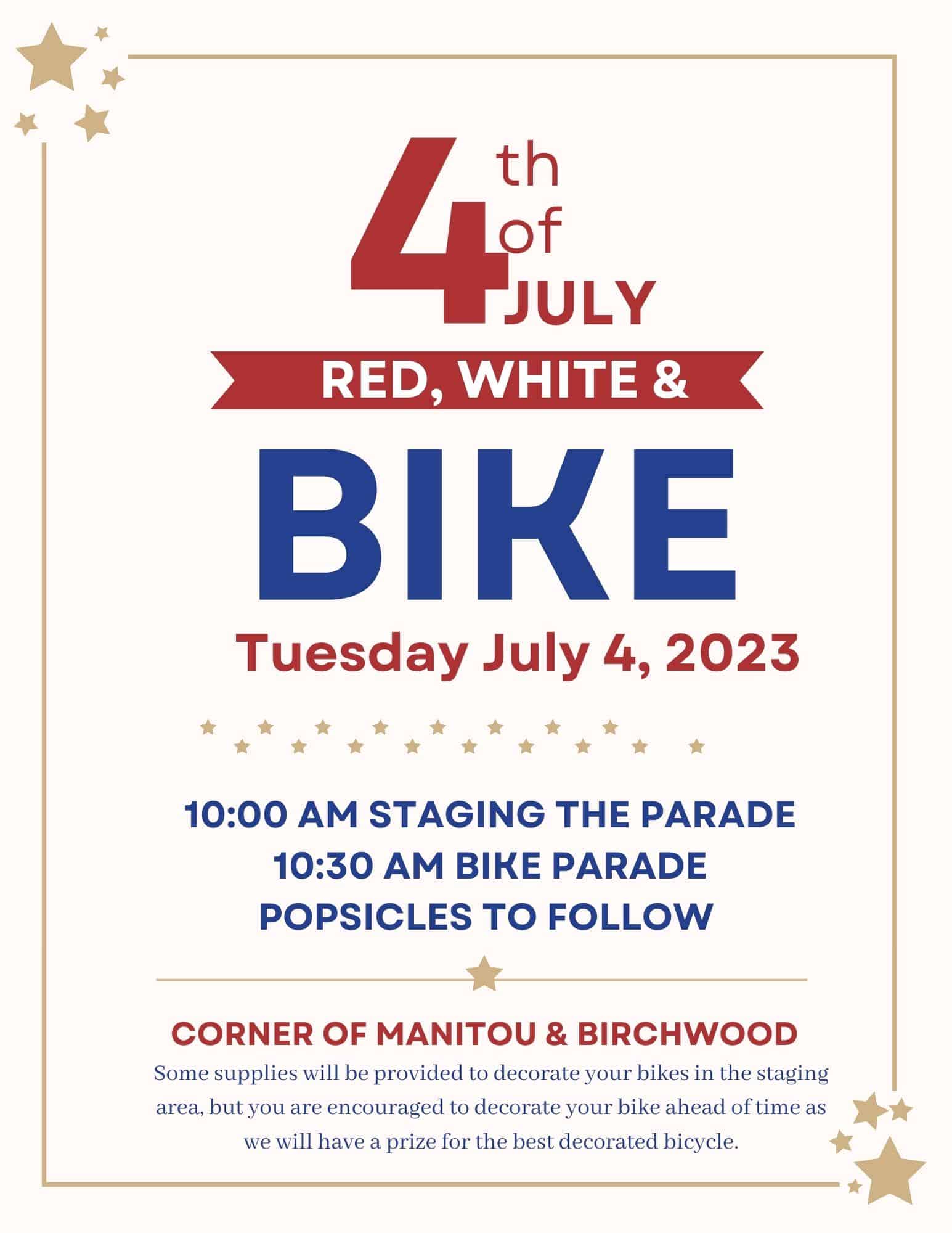 4th of July Bike Parade 2023
